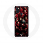 Samsung Galaxy A21S &uuml;mbris La casa de papel plakat