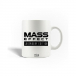 Mug en C&eacute;ramique Mass Effect Legendary Edition Logo Noir