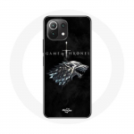 Coque pour Xiaomi Mi 11 Lite Game of Thrones Saison 8 Le Tr&ocirc;ne de Fer La maison Stark Logo L'hiver a