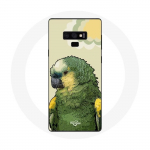 &Uuml;mbris Samsung Galaxy Note 9 Amazon Parrots Green jaoks