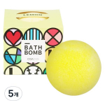 Corecos Bubble Yellow Melo Bath Bomb, 140g, 5 pieces