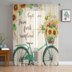 P&auml;evalille Jalgratta Farm T&uuml;llkardinad Elutuppa K&ouml;&ouml;ki Magamistuppa &Otilde;huke T&uuml;ll Kohvikusse Hotelli Moodne Kodu Dekoratsioon 135W x 114H(cm)
