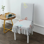 Paksendatud tooli kate padja kate Kodu s&ouml;&ouml;gitooli kate Universaalne elastne tabureti kate istmekate Hotelli s&ouml;&ouml;gilaua tooli kate