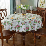 Uus Kodu Hotell Veekindel Laudlina &Uuml;mmargune Laudlina PVC &Otilde;likindel Laudlina Dekoratiivne Restorani S&ouml;&ouml;gilaua Kate Diameter 180cm