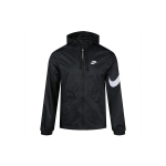 Nike Sportswear Swoosh t&auml;is-lukuga kapuutsiga jakk Meeste &Uuml;ler&otilde;ivad Must CJ5640-010 M black