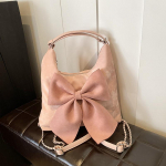 Moodne naiste lihtne suur nahast reisi&otilde;lakott Naiste k&auml;ekotid 2024. aasta suvi, uus retroh&otilde;nguline suure mahutavusega hulkurk&auml;ekott valge