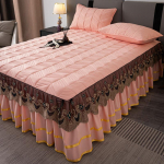Elegantne tepitud paksendatud voodiseelik, kolm osa 3 Pcs 120x200cm