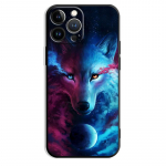 Lone Wolf telefoni&uuml;mbris iPhone'ile, Samsung Galaxy Redmi Xiaomi Oppo OnePlus Note SA 7 8 9 10 11 12 13 14 20 21 22 23 53 54 Pro Max Plus Ultra TPU pehme iPhone 6 or 6S