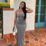 Sexy Sheath Naiste kleit Must p&auml;itsetega varrukateta klubir&otilde;ivad Bodycon Solid Mini Vestidos Naiste kleidid Suveriided kleidi jaoks L hall