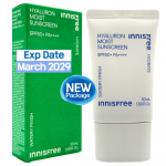 [INNISFREE] Hyaluron Moist Sunscreen 50ml (SPF50+/PA++++) 1pc + Sample Gifts