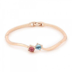 Ilus reguleeritav Estele k&auml;ev&otilde;ru roosa kulla kattega ja Austria kristallidega t&uuml;drukutele ja naistele