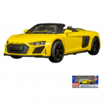 M&otilde;&otilde;tkava 1/32 R8 Spyder 2020 Mudelauto Valatud M&auml;ngus&otilde;iduk Kollektsioon Kingitus 1/32-Size:14*6*4cm roheline