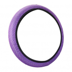 Roolipadi mikrofiiber Perfect Decor elastne universaalne 38cm auto rooli kate lilla