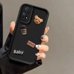 3D Cartoon Coffee Milk telefoni&uuml;mbris Xiaomi Redmi Note 11 13 Pro 12 12s 11s 10 9 12C 13C 10C A2 A1 K70 K60 K50 Ultra K70E K60E silikoonist kate Redmi Note 9