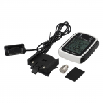 2022. aasta uus rattakompuuter, veekindel juhtmega spidomeeter valge