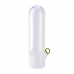 Koriandri hoiukarp k&uuml;lmkapi jaoks, l&auml;bipaistva kaanega, reguleeritavate &otilde;hutusavadega, BPA-vaba, k&ouml;&ouml;giviljade, v&auml;rskuse ja &uuml;rtide s&auml;ilituskarp valge