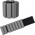 Naiste randme- ja pahkluukaalud, kantavad tugevad k&auml;e- ja jalakaalud, 2-osaline k&auml;ev&otilde;rude komplekt, reguleeritavad pahkluukaalud k&otilde;ndimiseks, joogaks, tantsimiseks, barre'i jaoks, j&otilde;usaali jaoks 2 lbs -1 Pair hall v&auml;rv