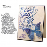 Lillede metallist l&otilde;ikevormid DIY v&auml;ljal&otilde;igete album, reljeefsed paberkaardid, fotode k&auml;sit&ouml;&ouml;&scaron;abloon h&otilde;be