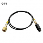 K&otilde;rgsurvevooliku adapter Sodastream masinale G5/8 CGA320 W21.8 CO2 paak M&uuml;&uuml;gikaubad for G5/8