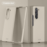 Samsung Galaxy Z Fold 6 ZFold6 &uuml;mbrisele &Uuml;li&otilde;huke matt, nahas&otilde;bralik p&otilde;rutuskindel kaitse k&otilde;va seljaga kaane tarvikud Funda For Galaxy Z Fold 6 roheline