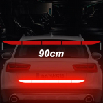 90 cm peegeldav autokleebis Ohutushoiatus helkurteip Autokleebised Kokkup&otilde;rkevastase hoiatuse helkuri kleebis Auto tarvikud