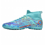 Jalgpallijalatsid 36-45 Jalgpallisaapad K&otilde;rge s&auml;&auml;rega Sokid L&uuml;hikesed Naastud Kunstmuru Treening Noored Jalgpallijalatsid Lastele 46