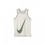 Nike Dri-FIT DNA Prinditud Logo &Uuml;mmarguse Kaelusega Varrukateta Korvpalli Tanktop Meeste Topid Valge DX6137-133 S