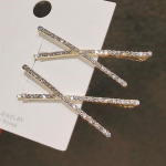 2 tk ristkristallist juuksen&otilde;elad, kivid X juukseklambrid, klambrid, lihtsad k&uuml;ljeklambrid