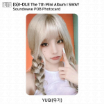 (G)I-DLE G-IDLE 7. minialbum I SWAY POB Photocard SW Withmuu KPOP Yuqi - Soundwave