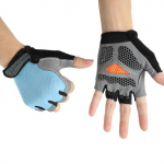 Jalgrattakindad J&otilde;usaal Fitness Hingav libisemisvastane Naised Mehed Pools&otilde;rmekindad S&otilde;rmedeta higistamisvastane Spordikinnas Jalgratas L beež