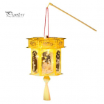 Hiina stiilis laterna DIY laternakomplekt k&auml;sitsi valmistatud v&auml;rviline LED-valgustusega palee laterna paberist k&auml;sit&ouml;&ouml; festivalipidustuste jaoks