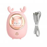 Taaslaetav k&auml;tesoojendi &uuml;lekuumenemiskaitse ABS ergonoomilise disainiga 2-in-1 elektriline soojendaja roosa