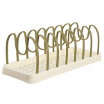 N&otilde;uderesti korrastaja Multifunktsionaalne eemaldatav U-kujuline soonega poti kaanega &auml;ravooluhoidja tassi kuivatusriiul K&ouml;&ouml;gitarvikud kerge kohvi v&auml;rv