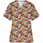 Hulgim&uuml;&uuml;k uus Koera multifilmi print med&otilde;de vorm labor lemmikloomapood kombinesoonid mood &otilde;hukesed matttopsid S