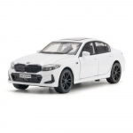 1/32 Skaala Tsinkisulamist Automudeli M&auml;nguasjad BMW 320i Metallist Valu K&otilde;rge Simulatsioon Heli ja Valgus Kummist Rehvid M&auml;nguasjad Lastele S&uuml;nnip&auml;evaks