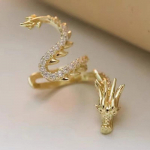 Ei augustata Dragon Ear Clip Naistele Meestele Ehted Peoaksessuaarid Kingitus h&otilde;be