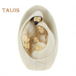 P&uuml;ha perekond Vaigust kujuke, Kristuse s&uuml;ndimise advendikuju Joosep Neitsi Maarja Jeesuse S&uuml;nd skulptuur Kodukontor T&ouml;&ouml;laua kaunistus Ornament valge