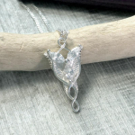 Ripats 925 Sterling Silver Crystal Twilight Star kampsun Kaelakee Naiste ehted Kingitus C