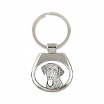 Curly Coated Retriever - keychain with a dog, keychain with a print, personalized pendant from the Art-Dog brand