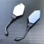 2 tk/paar mootorratta tahavaatepeegel roller motokrossi tahavaatepeeglid elektrombiline tagak&uuml;lg kumer peegel 8/10 mm 8mm