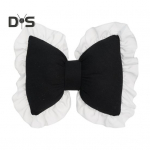 Kaarekujuline padi, volangidega pitsdekoor, kohev PP-puuvillat&auml;idis, p&uuml;hadeaegne elegants ja romantika, padi, voodi, diivan, autoistme kaunistus, kaaslasepadi roosa