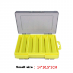 P&uuml;&uuml;gitarvete kast 14 lahtrit kalastustarvikud peibutuskonksu hoiukohver Kahepoolsed kalap&uuml;&uuml;giriistade organiseerimiskarbid