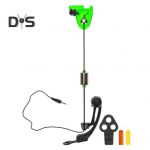 1 komplekt karpkalap&uuml;&uuml;gi swinger, roostevabast terasest kalahammustuse h&auml;ire, kaasaskantav kerge hammustuse indikaator, riidepuu Magevee-mereveep&uuml;&uuml;gi tarvikud kollane