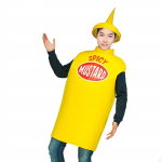 Mustard Costume for Adults Apparel Novelty Stage Performance Dressing up