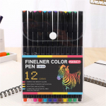 0,4 mm piiri&uuml;lene v&auml;rviline konkspliiats lihtsaks joonistamiseks ja maalimiseks Hook Pen