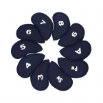 10 tk golfikepi katted veekindlad golfikepi peakatted, rauast ja kiiluga golfikepi peakatted sobivad enamikule klubidele valge