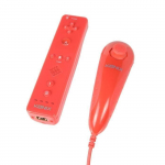 KONIX Duo pack Manette + Joystick Wii / Wii U Rouge