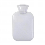 500/1000ml Lucky Clover Hot Water Bag with Plush Cover Female Kids Keep on Feet Hand Warmer PVC Water Bottle Winter Warm Gifts