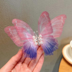 Mermaid Crystal Butterfly juukseklamber &ndash; 2024. aasta trendikas haldjas juuksen&otilde;el naistele