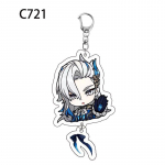 Animem&auml;ng V&otilde;tmehoidja Genshin Impact Arlecchino Navia ripats Naiste meeste kott Auto v&otilde;tmehoidja tarvikud Mobiiltelefon Akr&uuml;&uuml;list v&otilde;tmehoidjad